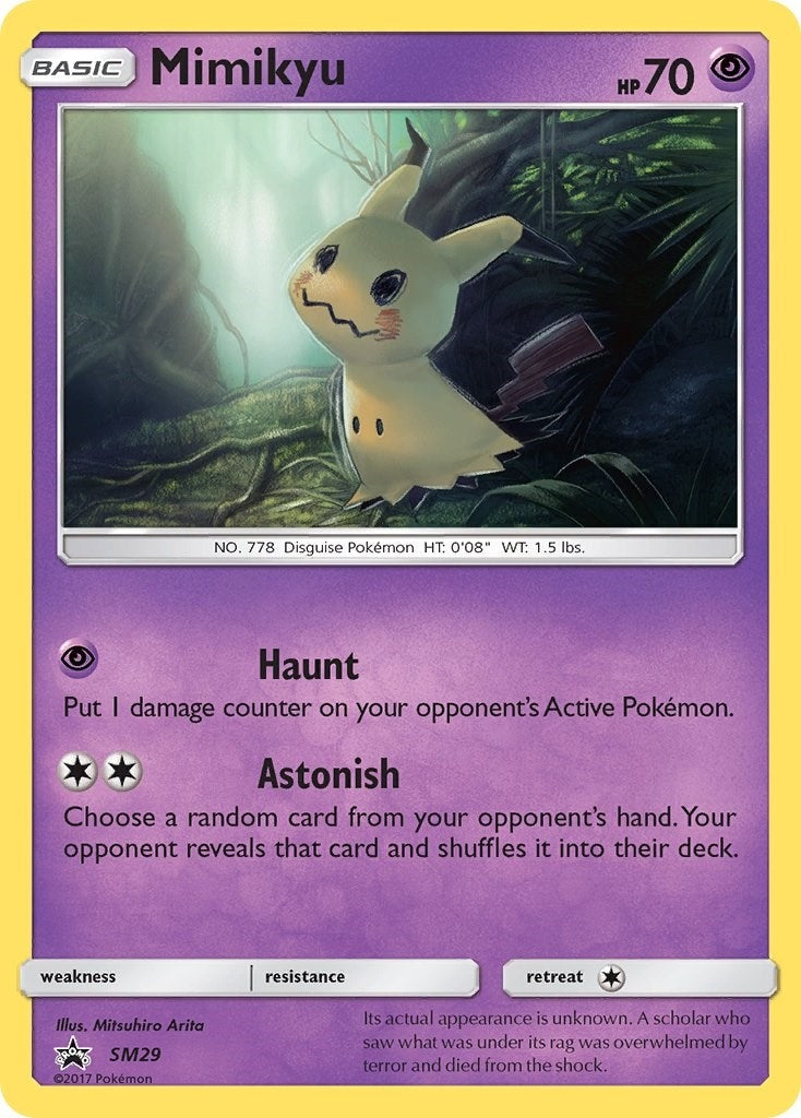 Image for Mimikyu - SM29 (SM29) (SM Promos) (SMP) - Pokemon