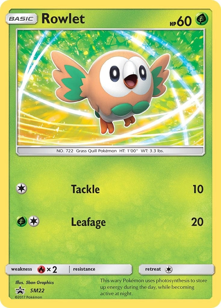 Image for Rowlet - SM22 (SM22) (SM Promos) (SMP) - Pokemon