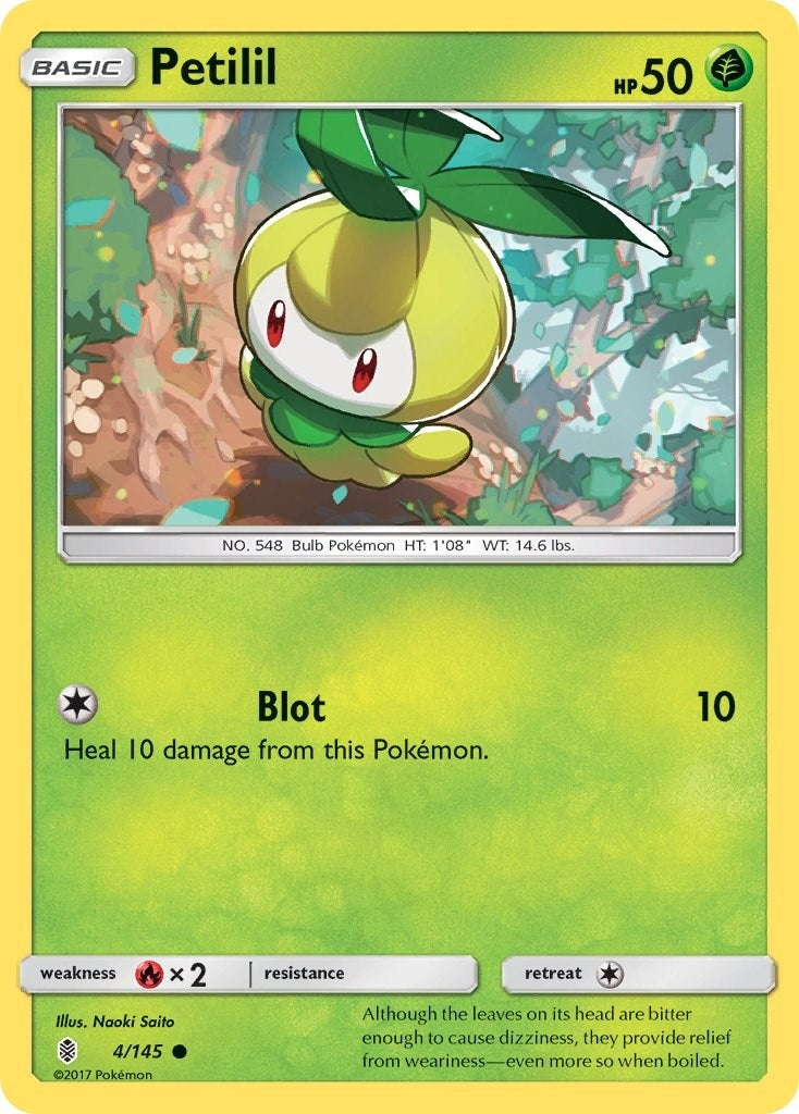Petilil (4/145) (SM - Guardians Rising) Pokemon