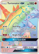 Image for Turtonator GX (Secret) (148/145) (SM - Guardians Rising) (SM02) - Pokemon