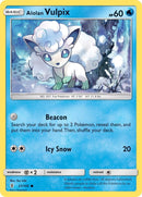 Alolan Vulpix (21/145) (SM - Guardians Rising) Pokemon