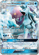 Image for Alolan Ninetales GX (22/145) (SM - Guardians Rising) (SM02) - Pokemon