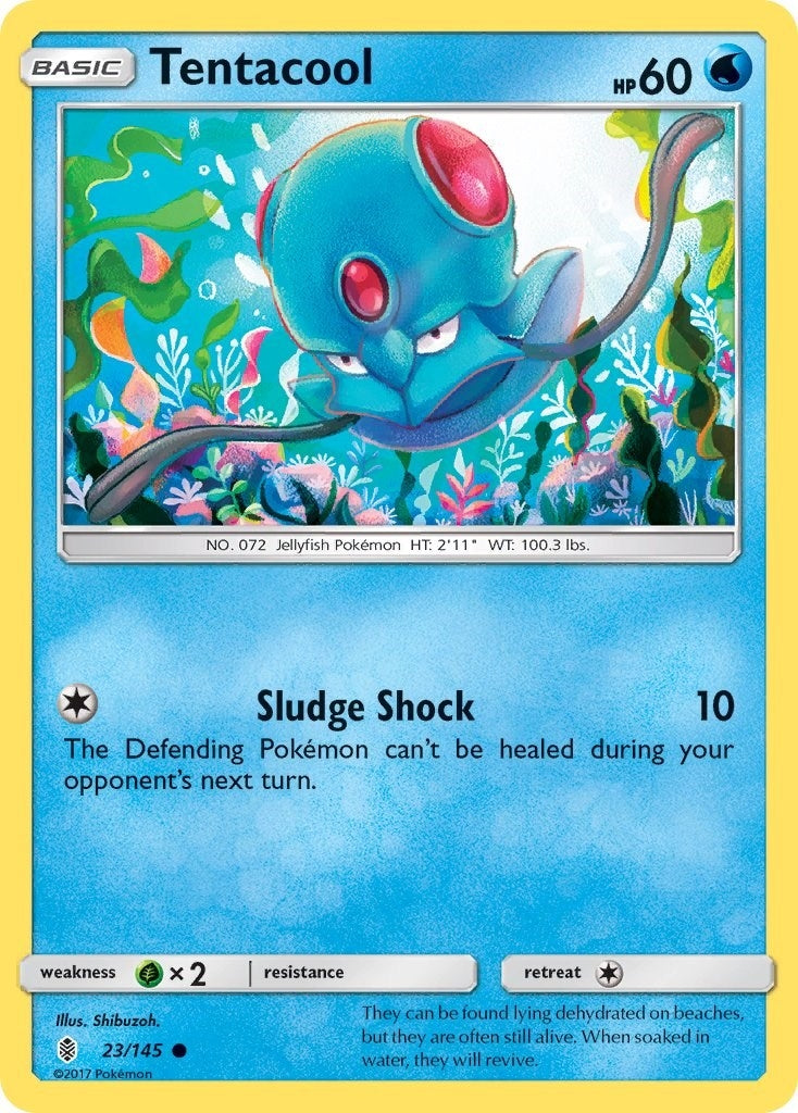 Tentacool (23/145) (SM - Guardians Rising) Pokemon