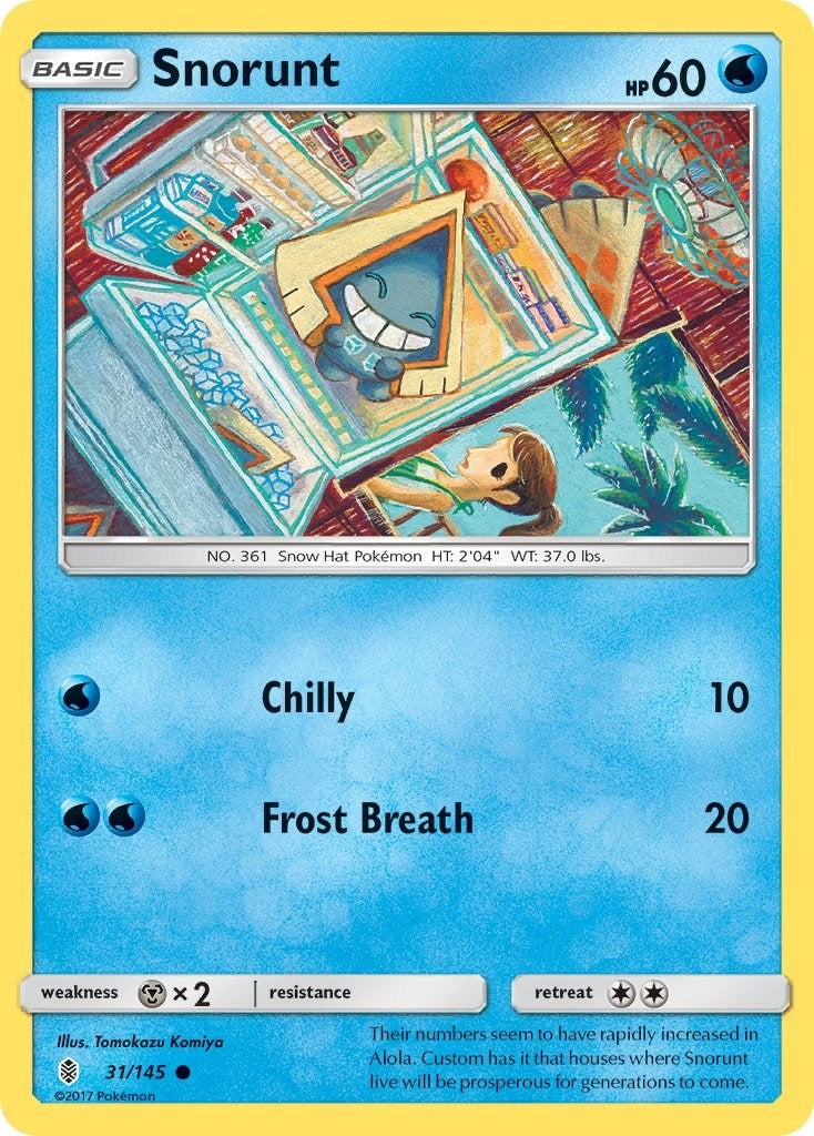 Snorunt (31/145) (SM - Guardians Rising) Pokemon