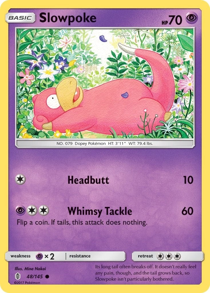 Slowpoke (48/145) (SM - Guardians Rising) Pokemon
