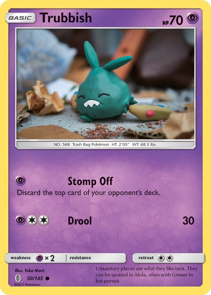 Trubbish (50/145) (SM - Guardians Rising) Pokemon