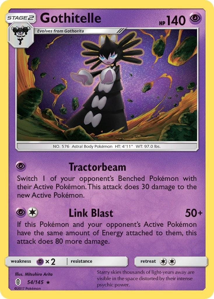 Gothitelle (54/145) (SM - Guardians Rising) Pokemon