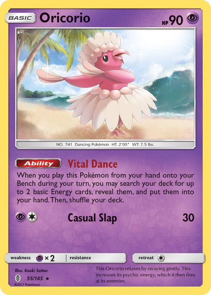 Oricorio (55) (55/145) (SM - Guardians Rising) Pokemon