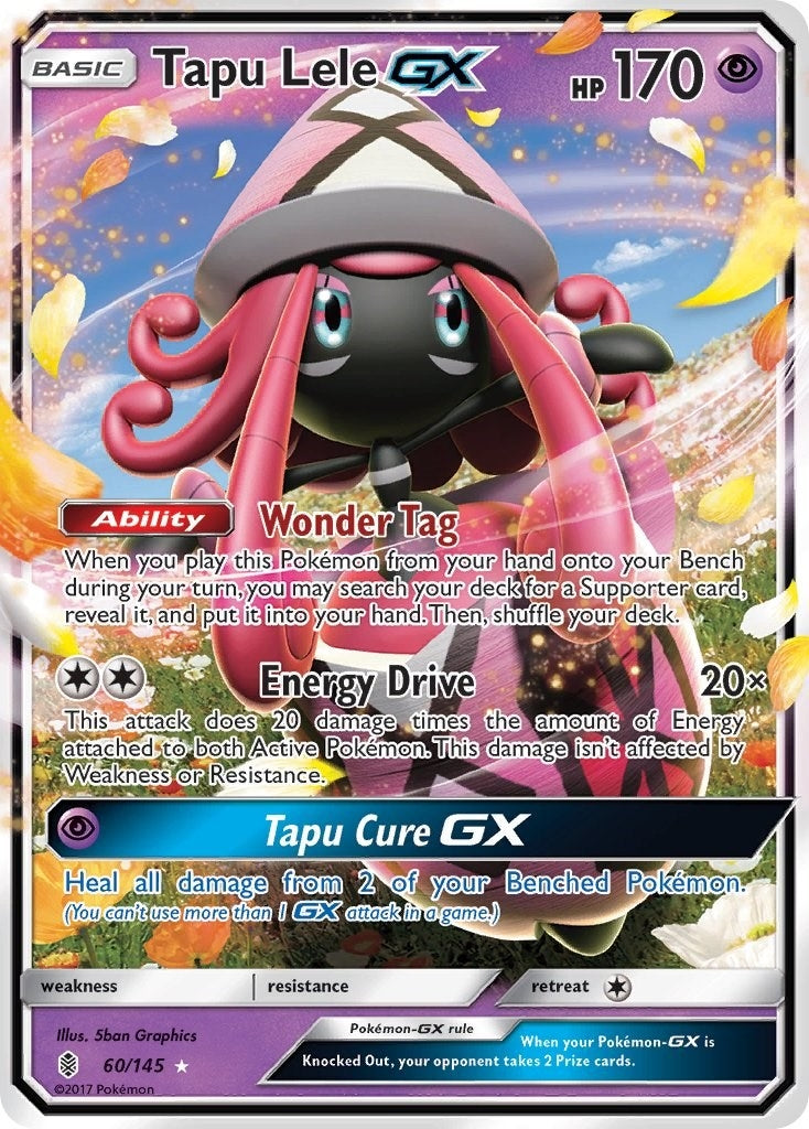 Tapu Lele GX (60/145) (SM - Guardians Rising) Pokemon