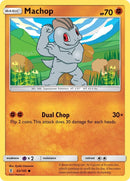 Machop (62) (62/145) (SM - Guardians Rising) Pokemon