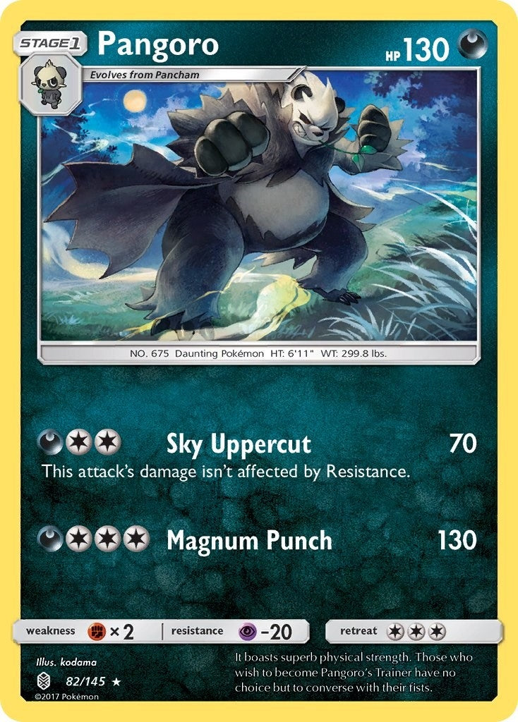 Pangoro (82/145) (SM - Guardians Rising) Pokemon