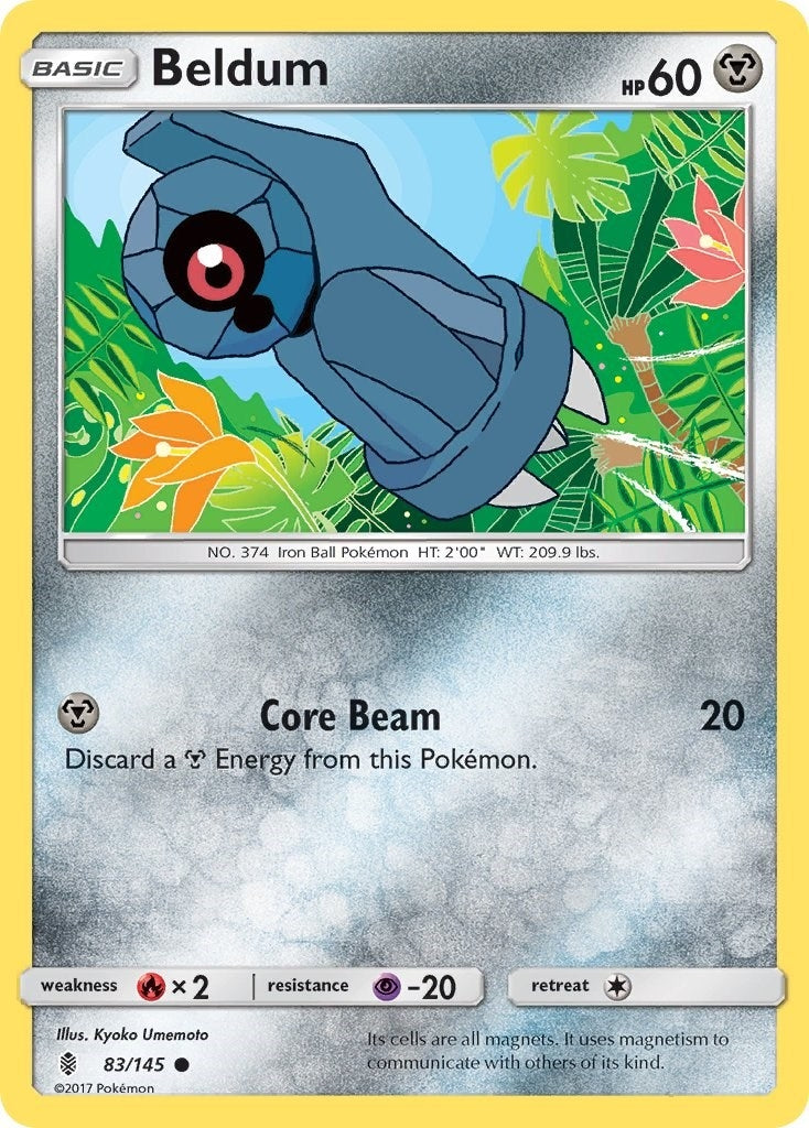 Beldum (83/145) (SM - Guardians Rising) Pokemon