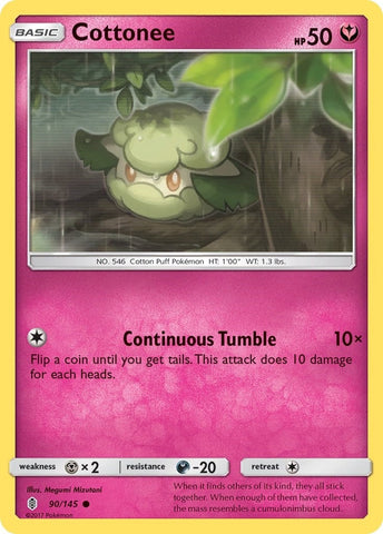 Cottonee (90/145) (SM - Guardians Rising) Pokemon