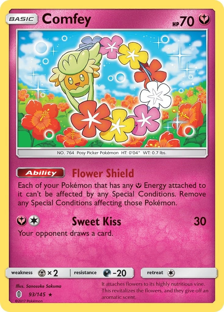 Image for Comfey (93/145) (SM - Guardians Rising) (SM02) - Pokemon