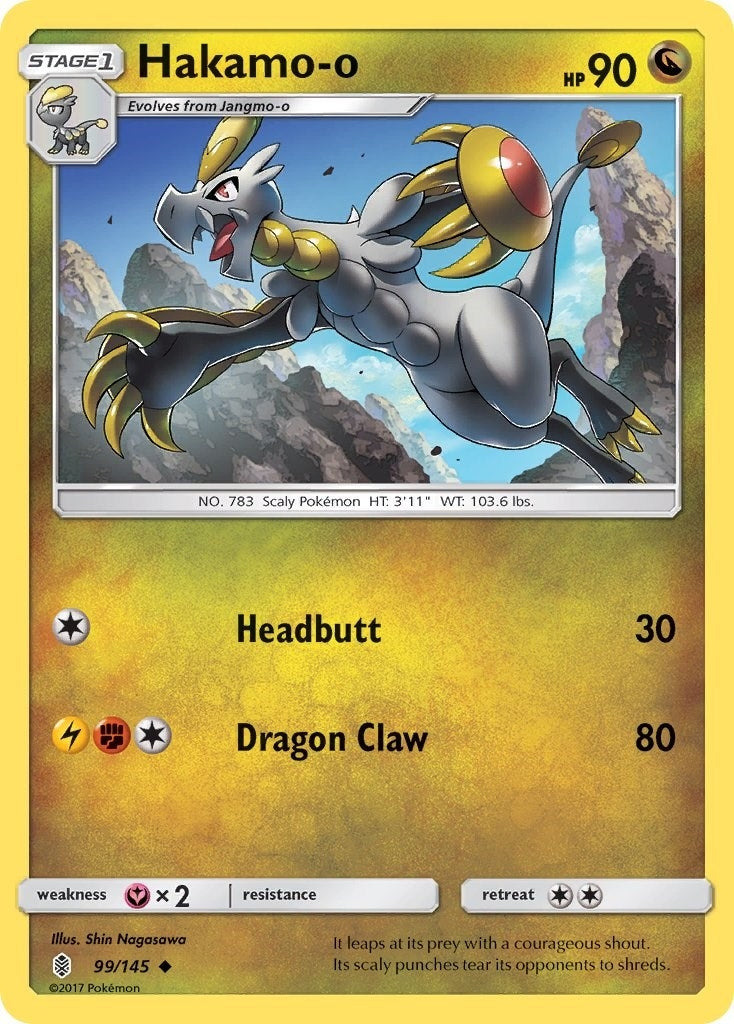 Hakamo-o (99/145) (SM - Guardians Rising) Pokemon