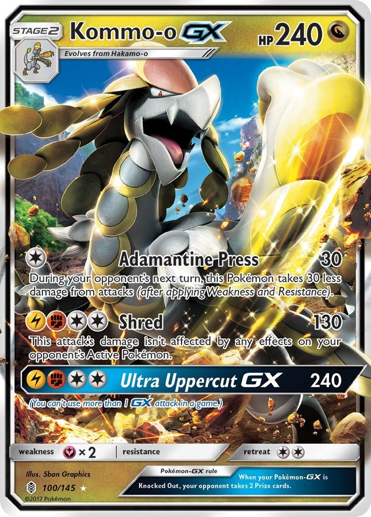 Kommo-o GX (100/145) (SM - Guardians Rising) Pokemon