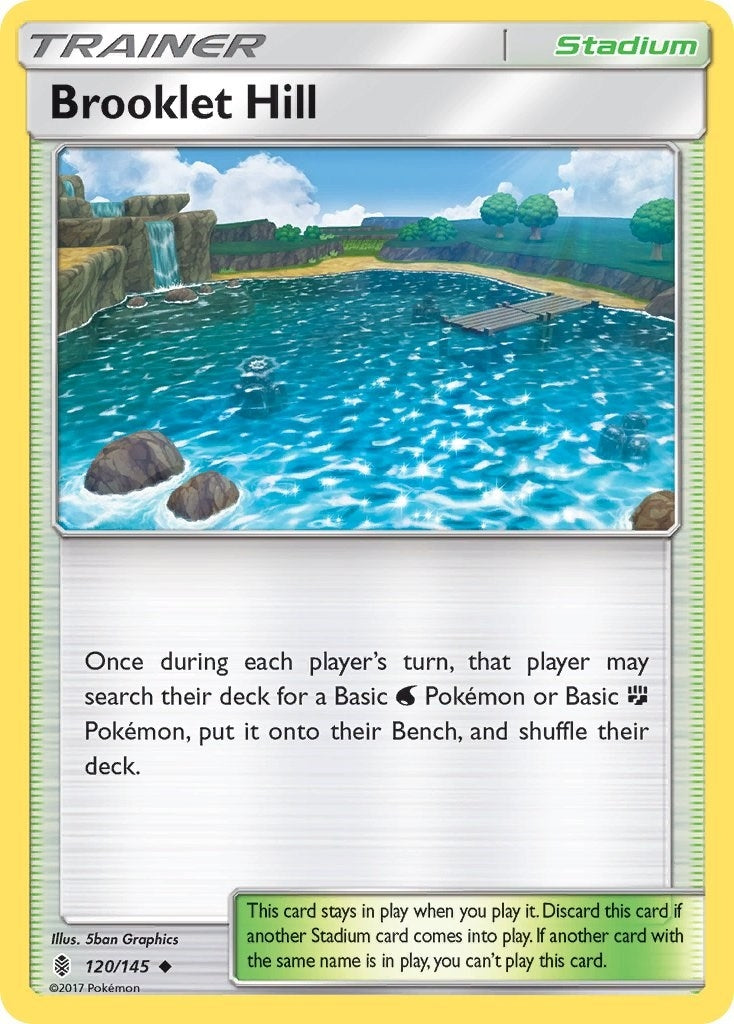 Brooklet Hill (120/145) (SM - Guardians Rising) Pokemon