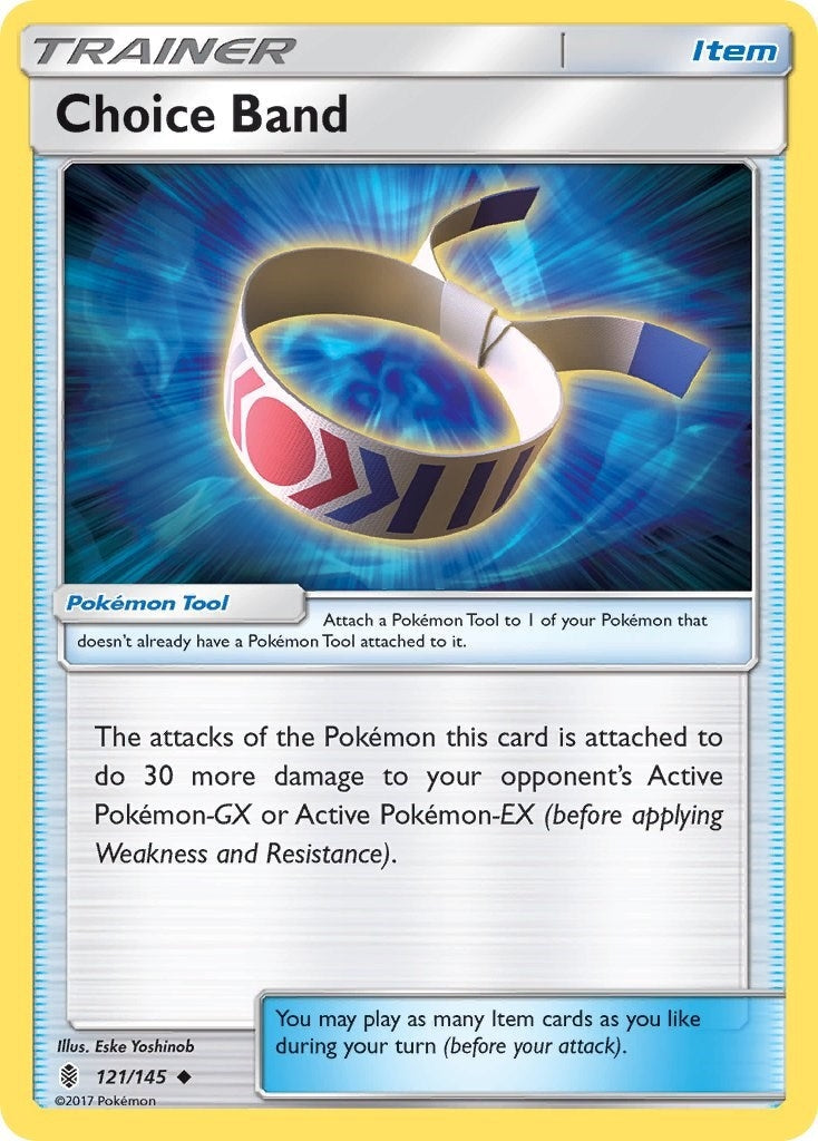 Choice Band (121/145) (SM - Guardians Rising) Pokemon