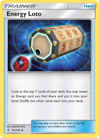 Image for Energy Loto (122/145) - Pokemon