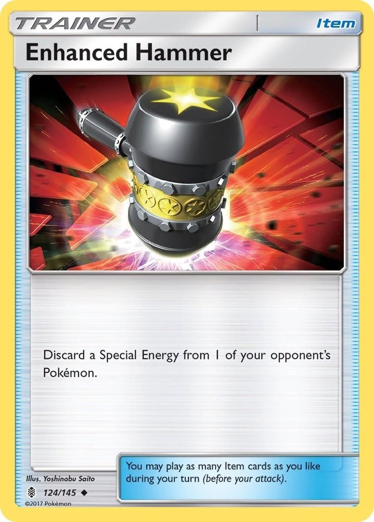 Enhanced Hammer (124/145) (SM - Guardians Rising) Pokemon