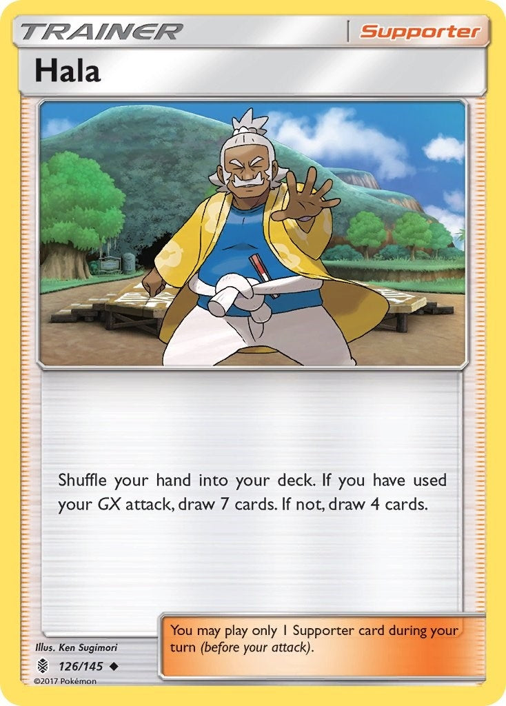 Hala (126/145) (SM - Guardians Rising) Pokemon