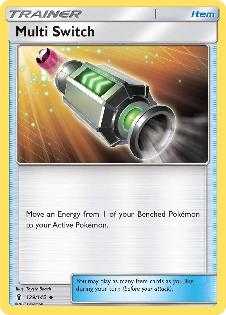 Multi Switch (129/145) (SM - Guardians Rising) Pokemon