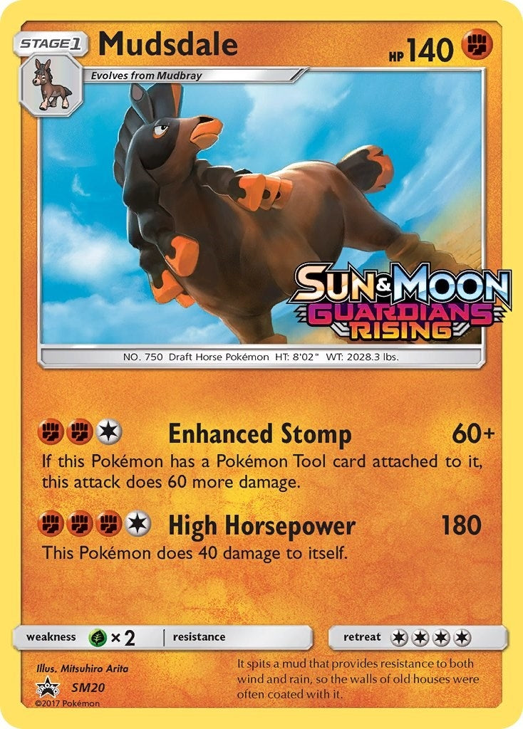 Image for Mudsdale - SM20 (Prerelease) (SM20) (SM Promos) (SMP) - Pokemon