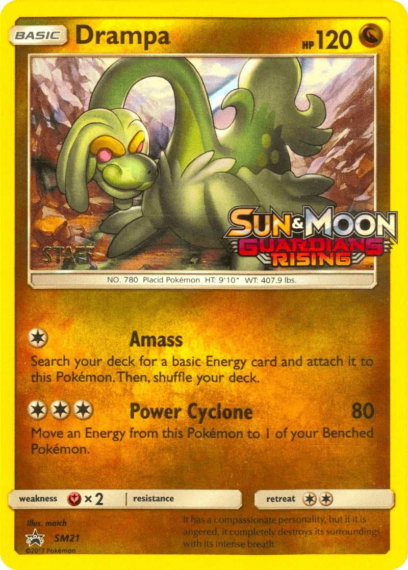 Image for Drampa - SM21 (Prerelease) [Staff] (SM21) (SM Promos) (SMP) - Pokemon