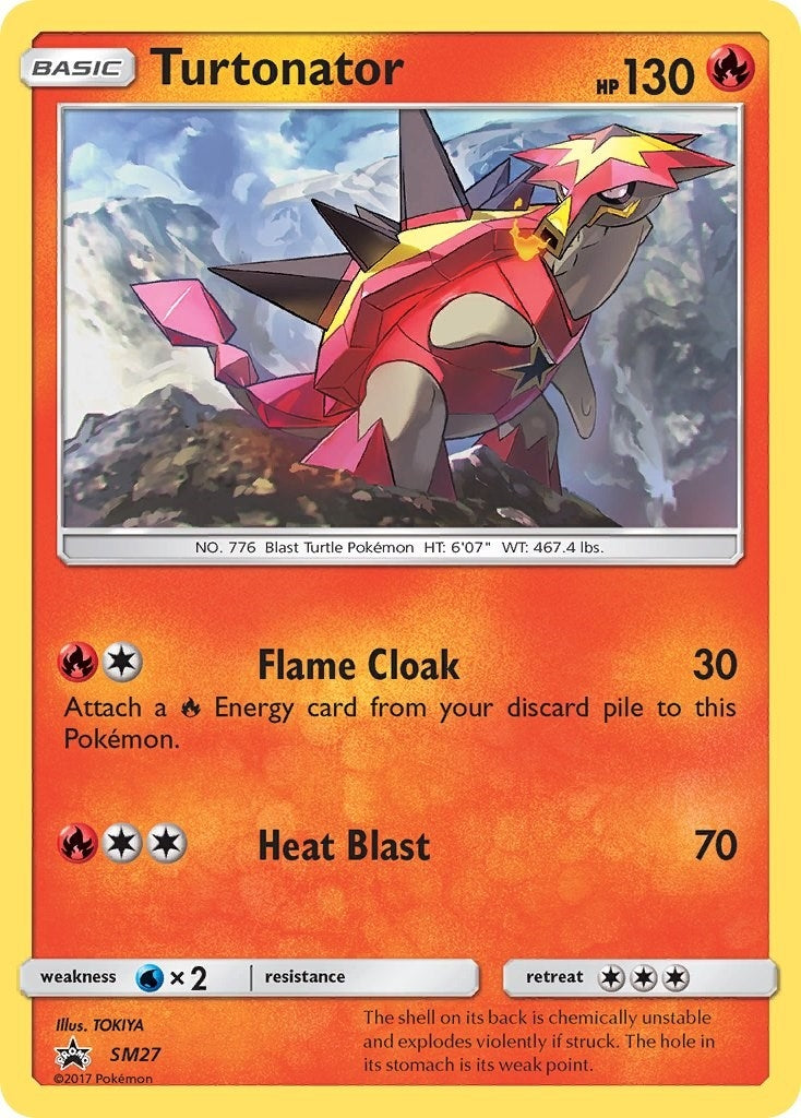 Image for Turtonator - SM27 (SM27) (SM Promos) (SMP) - Pokemon