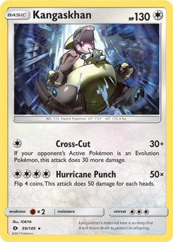 Image for Kangaskhan - 99/149 (SM Base Set) (099/149) - Pokemon