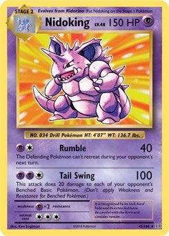 Image for Nidoking - 45/108 (XY Evolutions) (045/108) - Pokemon