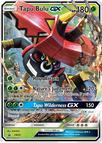 Tapu Bulu GX - SM32 (SM32) (SM Promos) (SMP) Pokemon