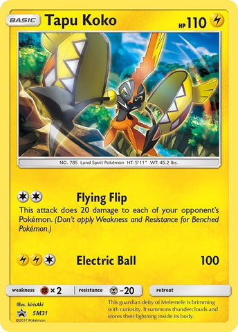 Tapu Koko - SM31 (SM31) (SM Promos) (SMP) Pokemon