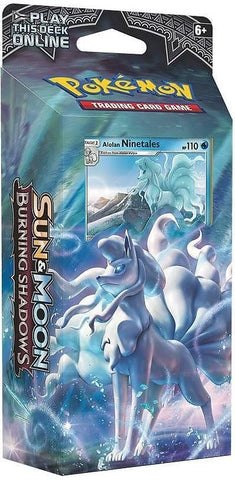 Image for Burning Shadows Theme Deck - "Luminous Frost" [Alolan Ninetales] - Pokemon