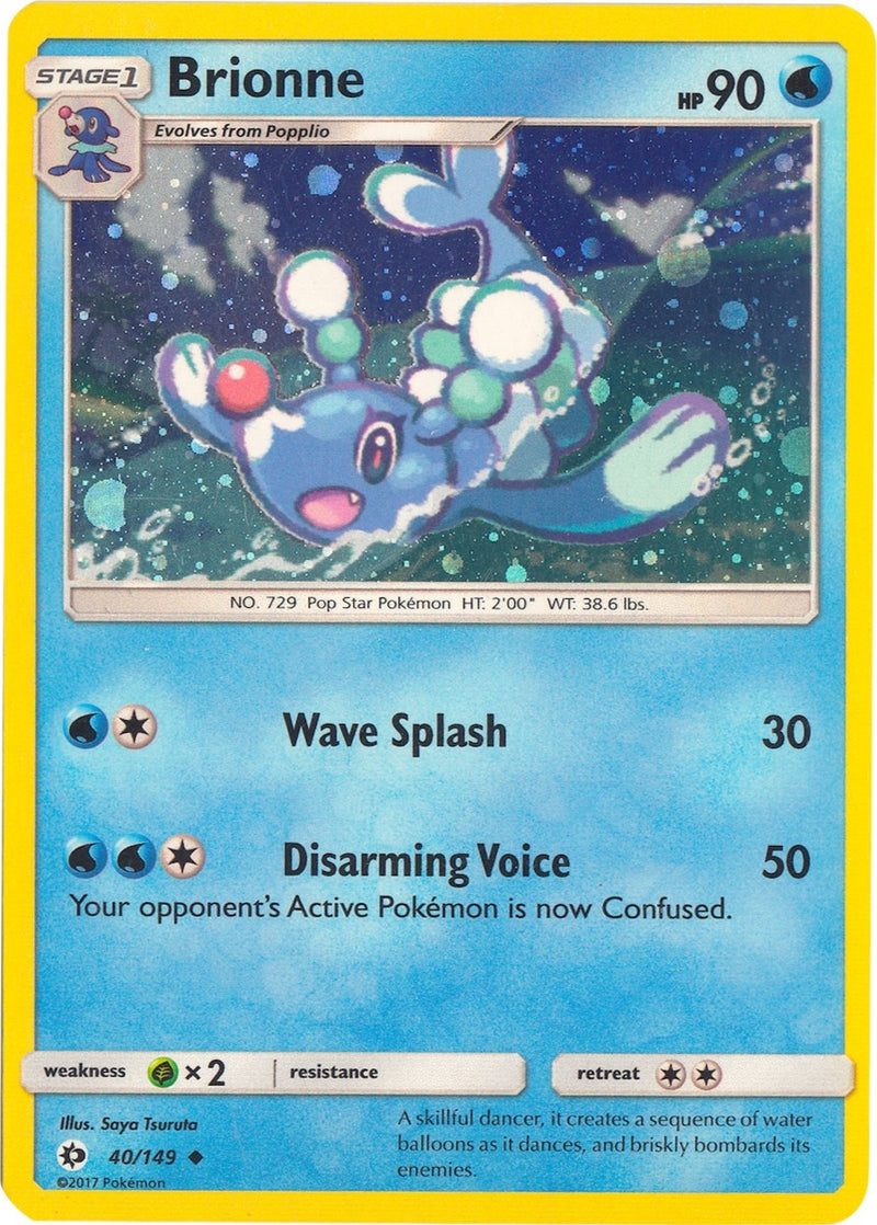Image for Brionne - 40/149 (Cosmos Holo) (040/149) (Miscellaneous Cards & Products) (MCAP) - Pokemon