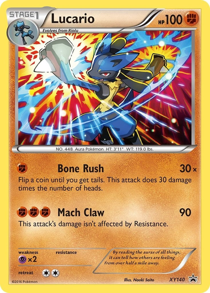 Image for Lucario - XY140 (XY140) (XY Promos) (PR) - Pokemon