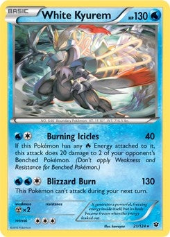 Image for White Kyurem - 21/124 (XY Fates Collide) (021/124) - Pokemon