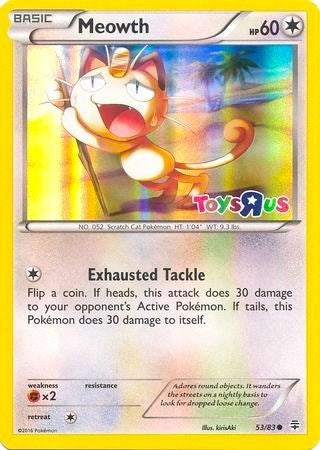 Image for Meowth - 53/83 (Toys R Us Promo) (053/083) (Miscellaneous Cards & Products) (MCAP) - Pokemon