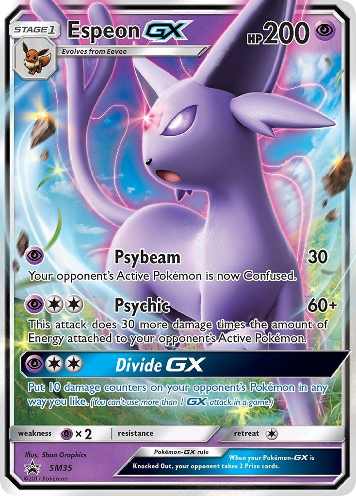 Image for Espeon GX - SM35 (SM35) (SM Promos) (SMP) - Pokemon