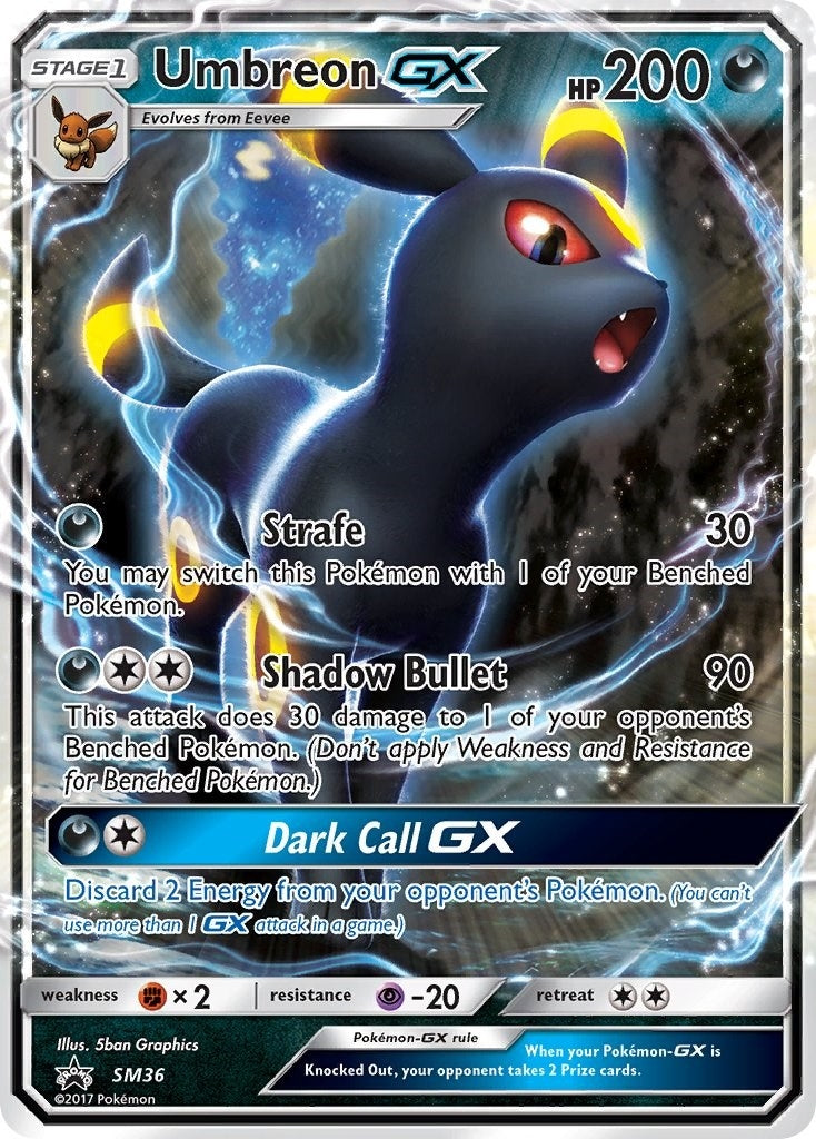 Image for Umbreon GX - SM36 (SM36) (SM Promos) (SMP) - Pokemon