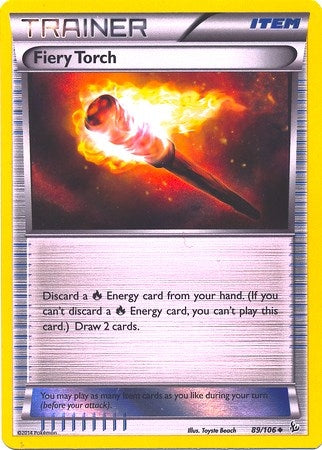 Image for Fiery Torch - 89/106 (Sheen Holo) (089/106) (Miscellaneous Cards & Products) (MCAP) - Pokemon
