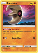 Image for Lunatone (68/147) (SM - Burning Shadows) - Pokemon