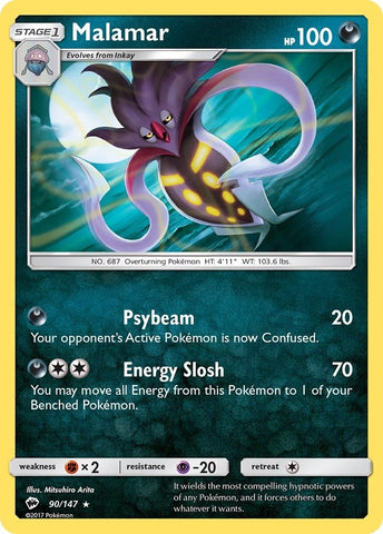 Image for Malamar (90/147) (SM - Burning Shadows) - Pokemon