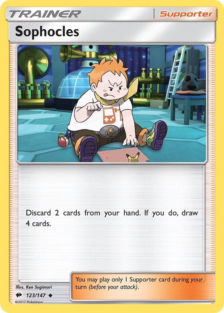 Image for Sophocles (123/147) (SM - Burning Shadows) - Pokemon