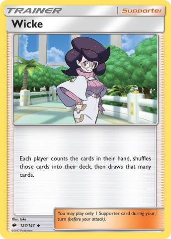 Image for Wicke (127/147) (SM - Burning Shadows) - Pokemon