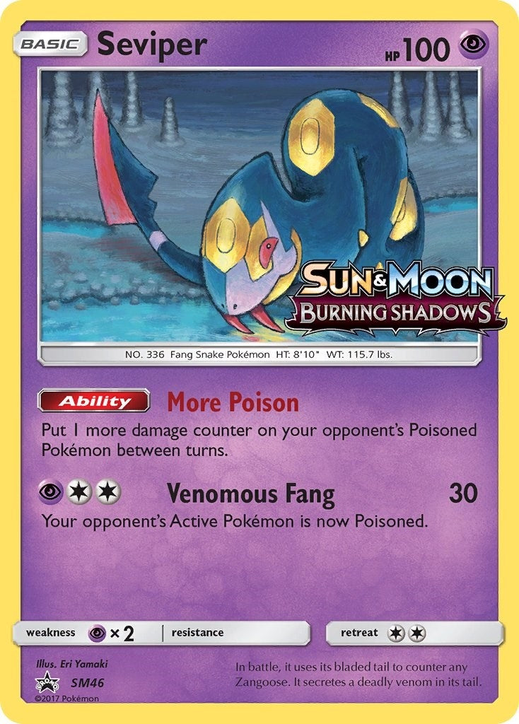 Image for Seviper - SM46 (Prerelease) (SM46) (SM Promos) (SMP) - Pokemon