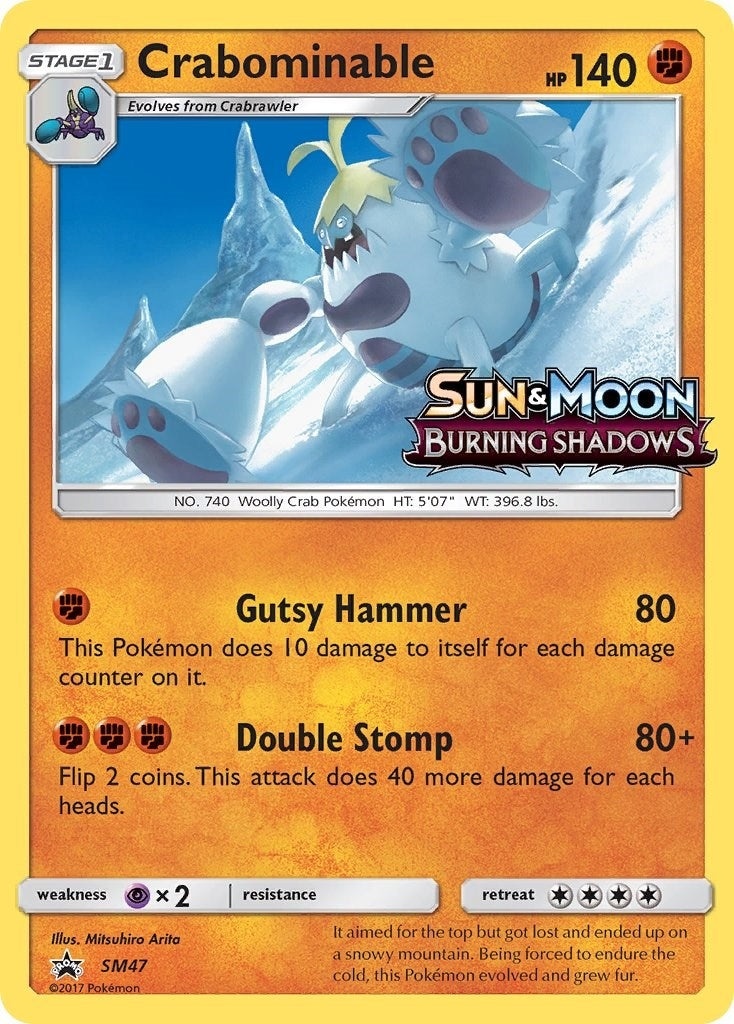 Image for Crabominable - SM47 (Prerelease) (SM47) (SM Promos) (SMP) - Pokemon