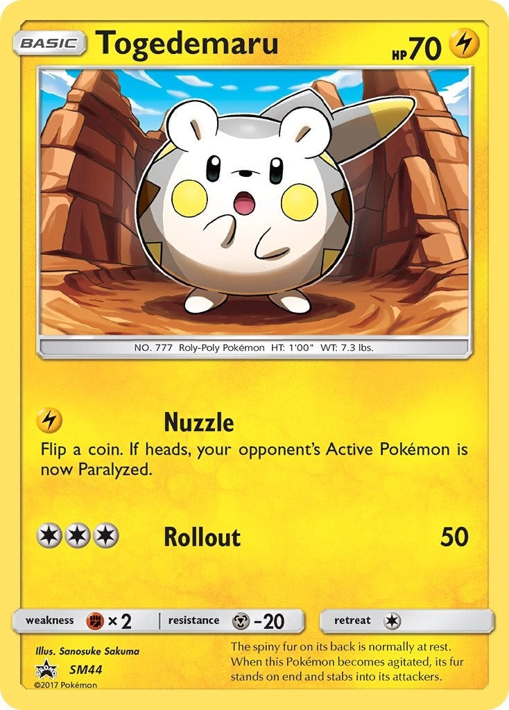 Image for Togedemaru - SM44 (SM44) (SM Promos) (SMP) - Pokemon