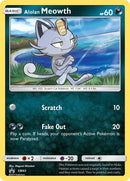 Image for Alolan Meowth - SM43 (SM43) (SM Promos) (SMP) - Pokemon