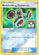 Image for Bodybuilding Dumbbells - 113/147 (League Cup) (113/147) (League & Championship Cards) (PR) - Pokemon